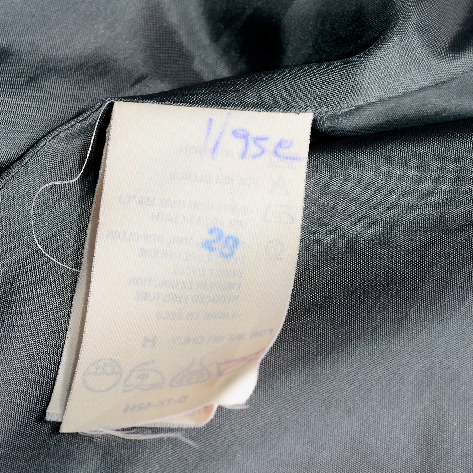 1990s Giorgio Armani Le Collezioni Deep Gray Green Double Breasted Wool Coat