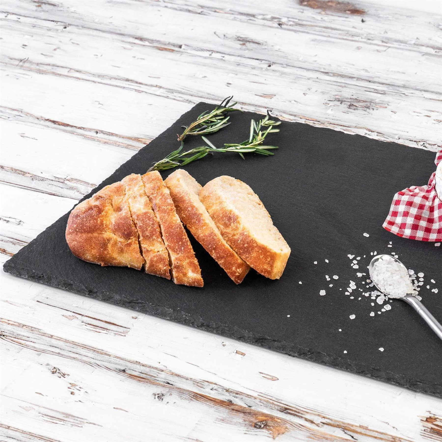 40cm x 30cm Rectangle Slate Serving Platter - By Argon Tableware