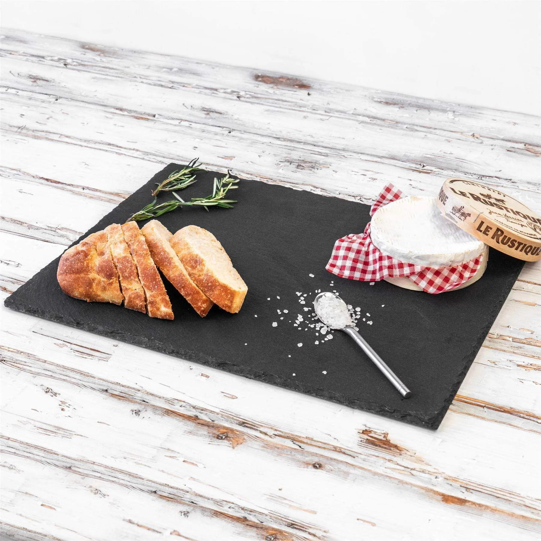 40cm x 30cm Rectangle Slate Serving Platter - By Argon Tableware