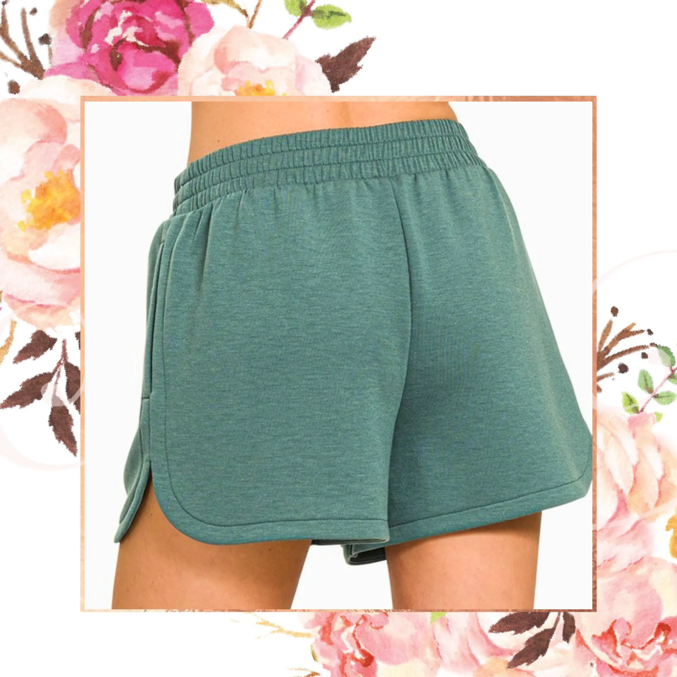Ash Jade Scuba Shorts