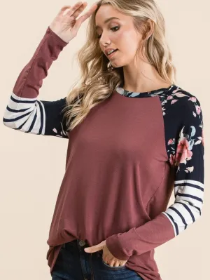 Avery Floral Top