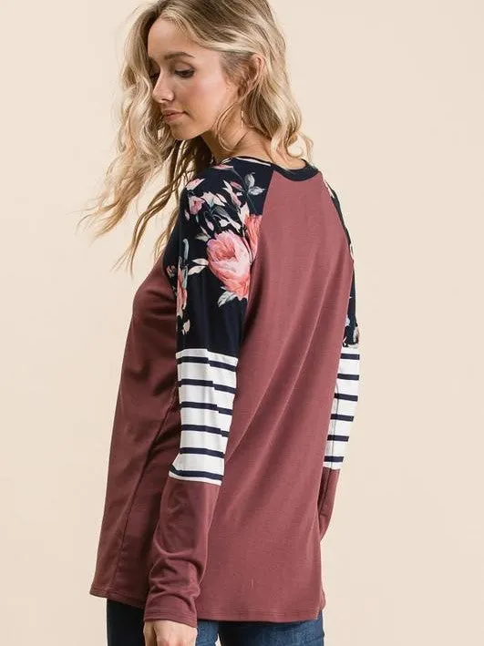 Avery Floral Top