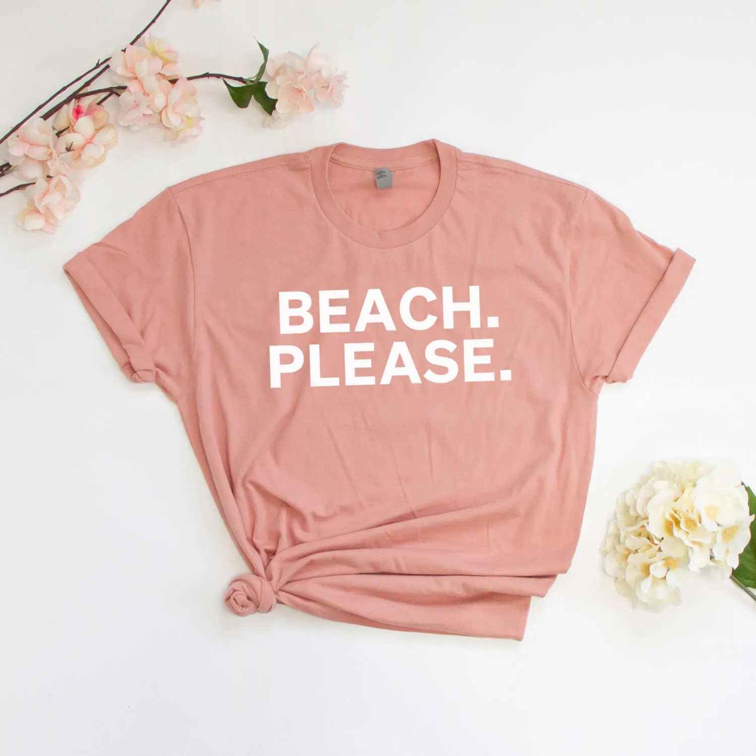 Beach Please, Bride Bachelorette Party Tees