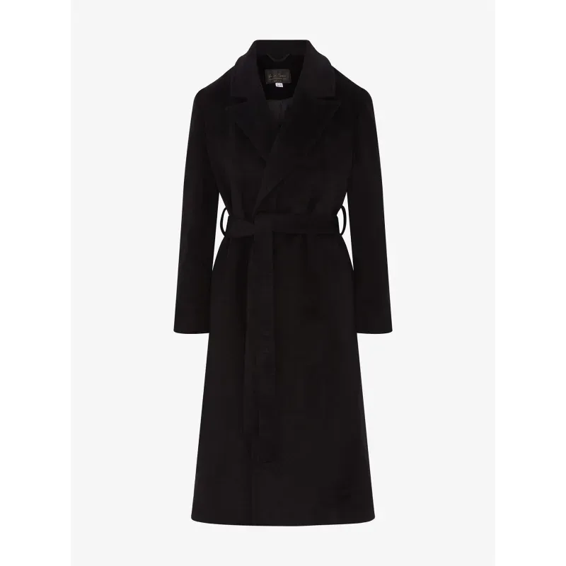 Belted Longline Duster Coat