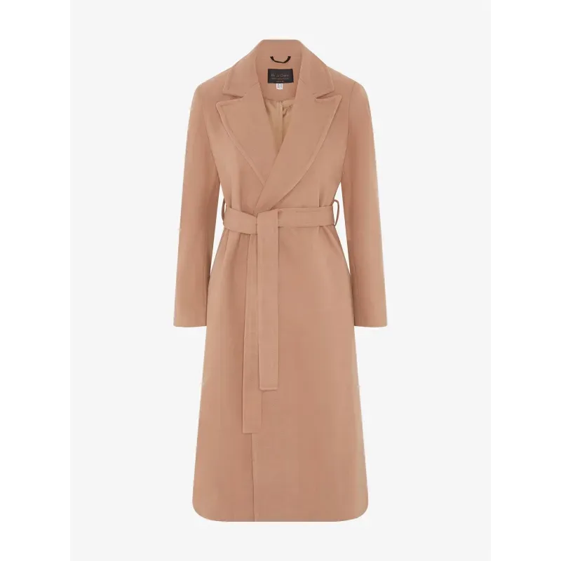Belted Longline Duster Coat