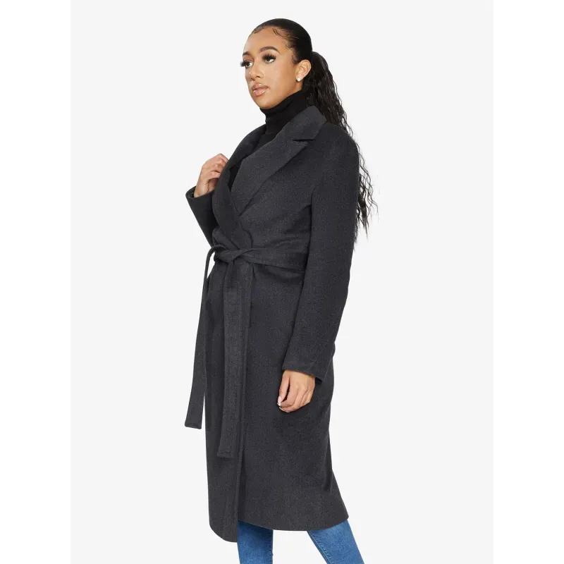 Belted Longline Duster Coat