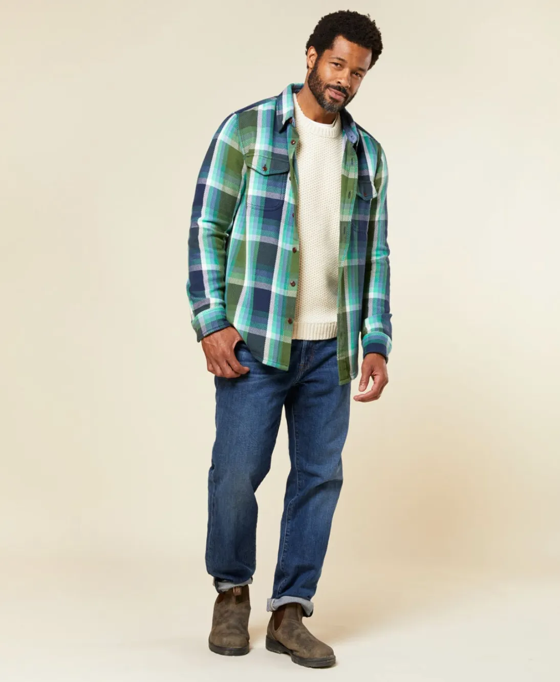 Blanket Shirt-Jade Hammonds Plaid
