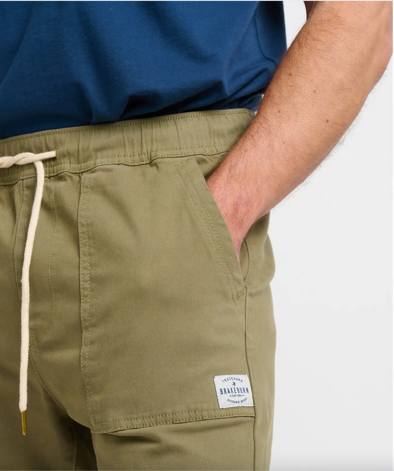 Brakeburn Khaki Carpenter Shorts