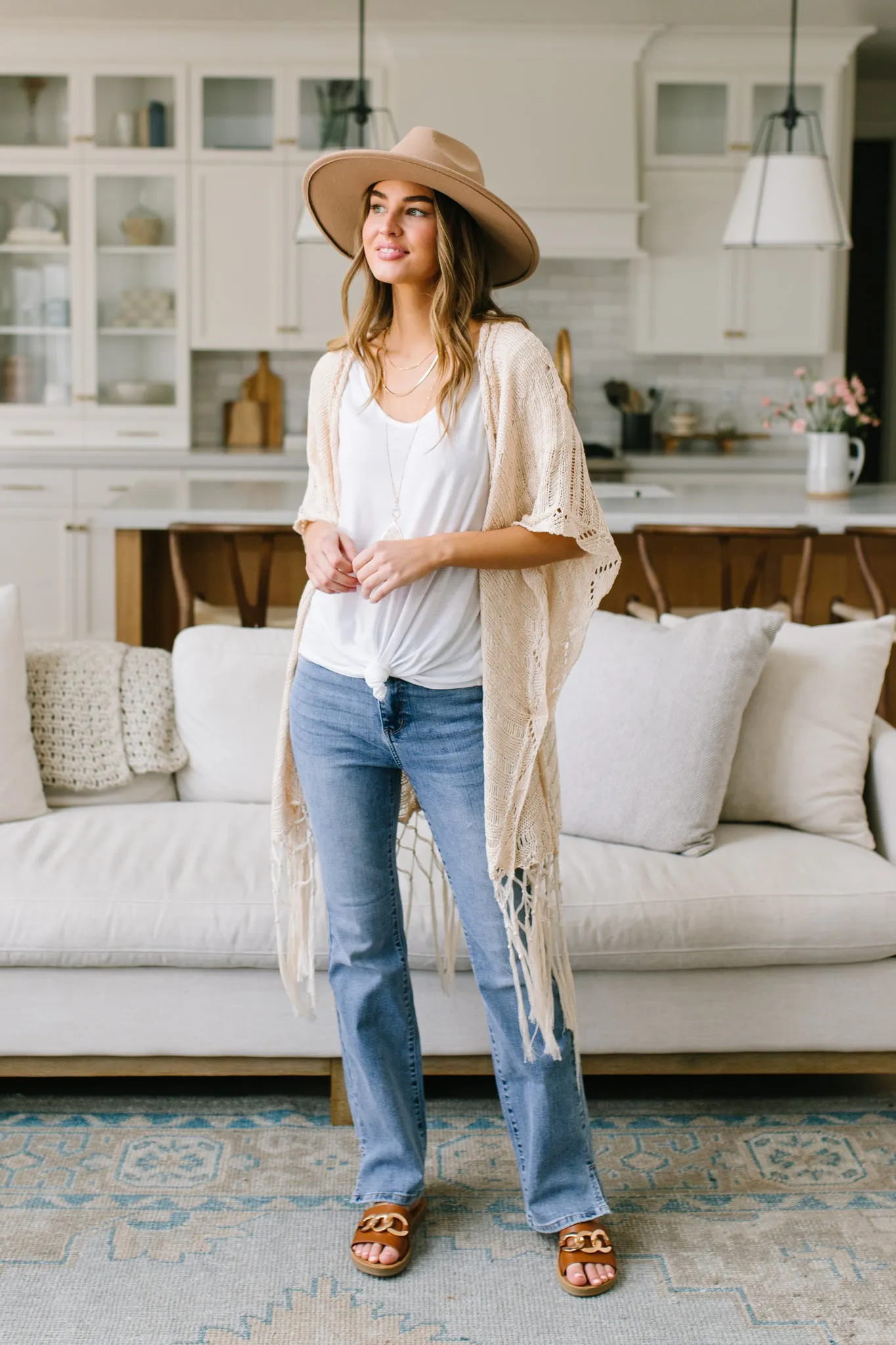 Breezy Air Tee In White - 4/14/2022