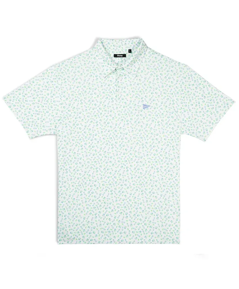 Breezy Performance Polo - Vodka Soda