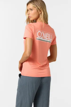 BREEZY UPF SHORT SLEEVE TOP