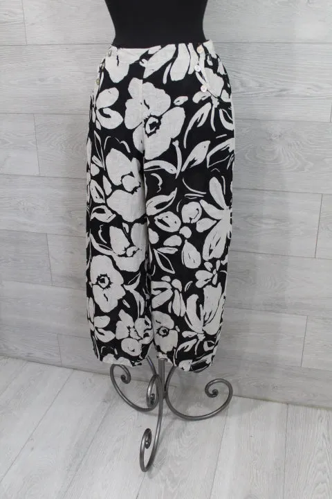 Bryn Walker Print Linen - Genie Pant ( Available In XXL)