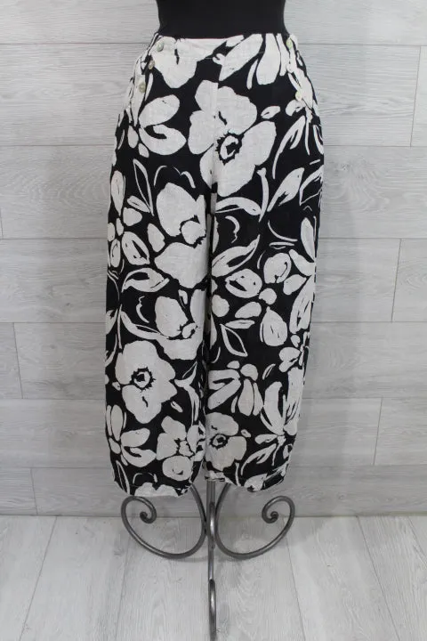 Bryn Walker Print Linen - Genie Pant ( Available In XXL)