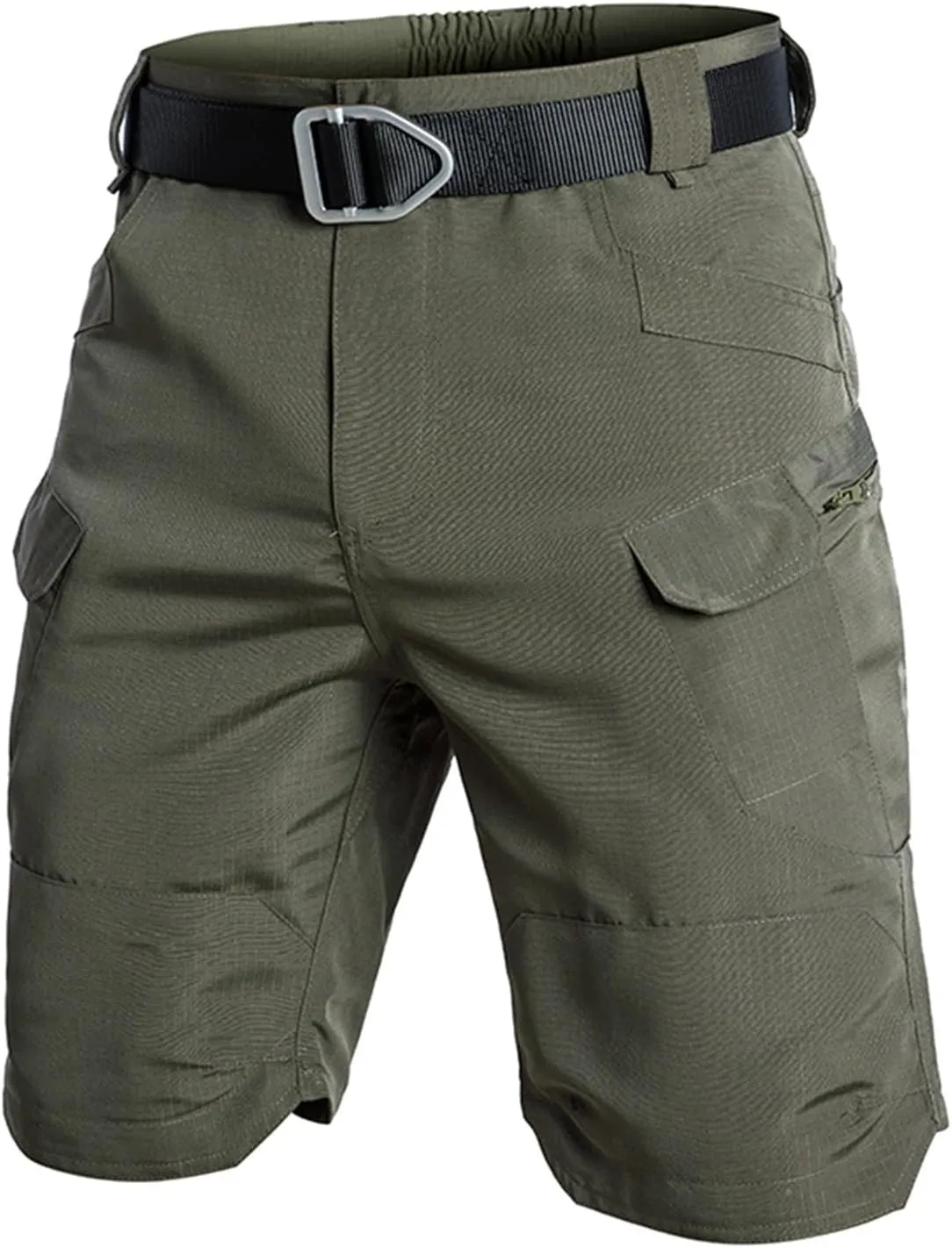 Cargo Shorts for Men Stretch Waterproof Quick Dry Tactical Shorts Breathable Athletic Hiking Pants with Pockets