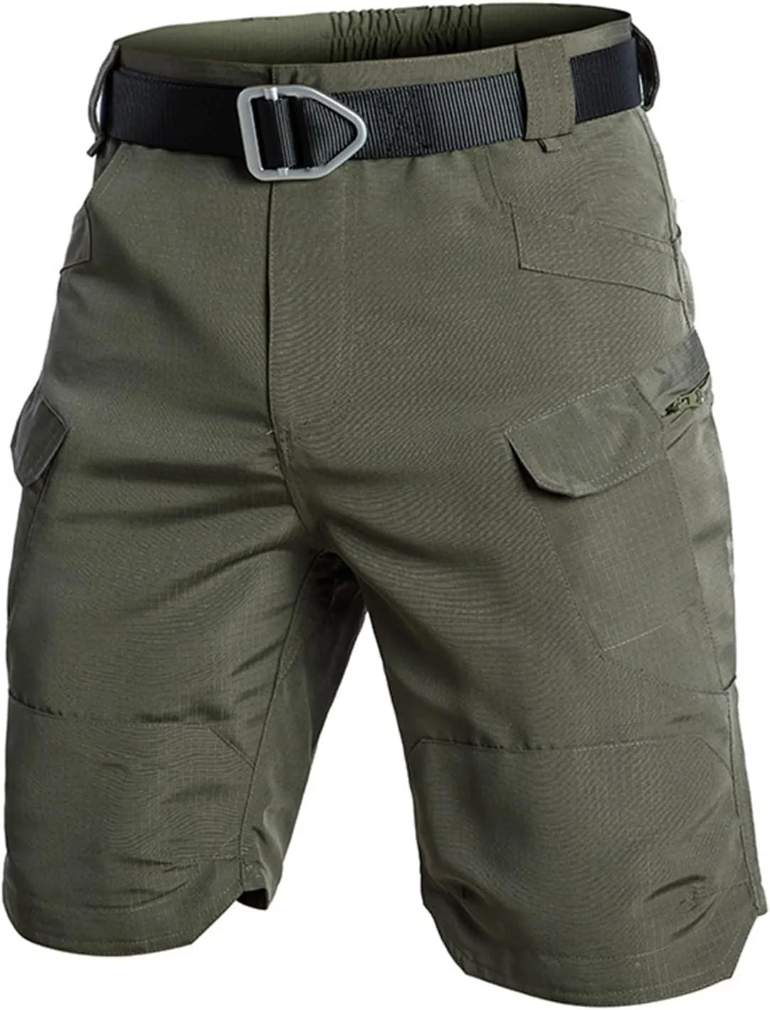 Cargo Shorts for Men Stretch Waterproof Quick Dry Tactical Shorts Breathable Athletic Hiking Pants with Pockets