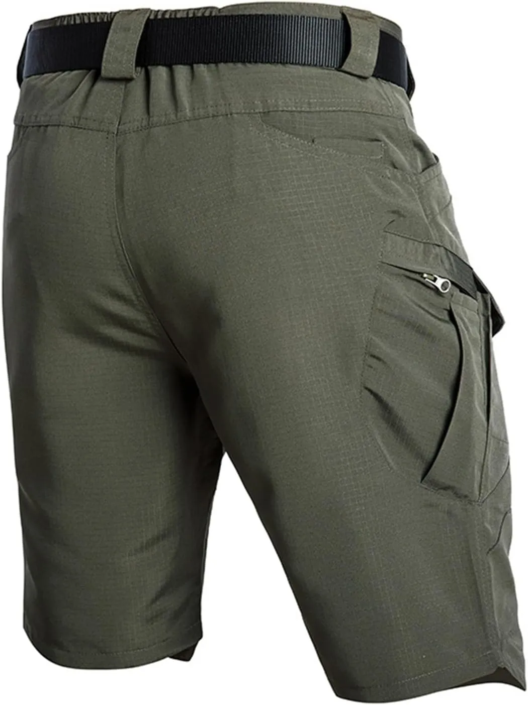 Cargo Shorts for Men Stretch Waterproof Quick Dry Tactical Shorts Breathable Athletic Hiking Pants with Pockets