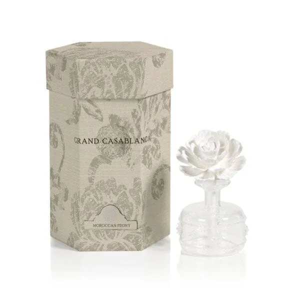 Casablanca Porcelain Diffuser - Moroccan Peony