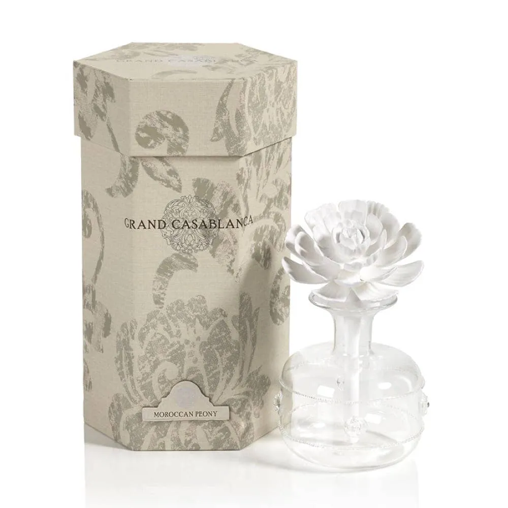 Casablanca Porcelain Diffuser - Moroccan Peony