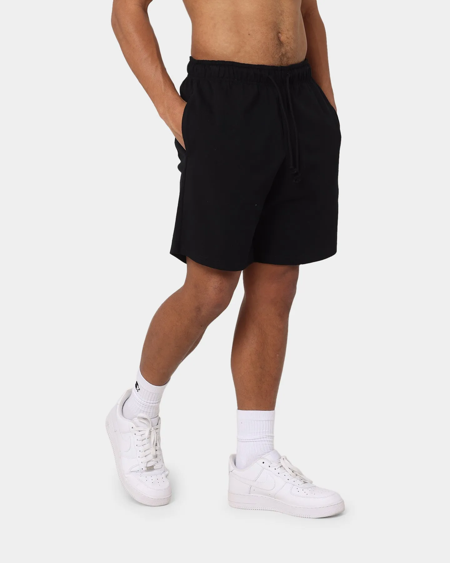 Champion Heavyweight Jersey Shorts Black