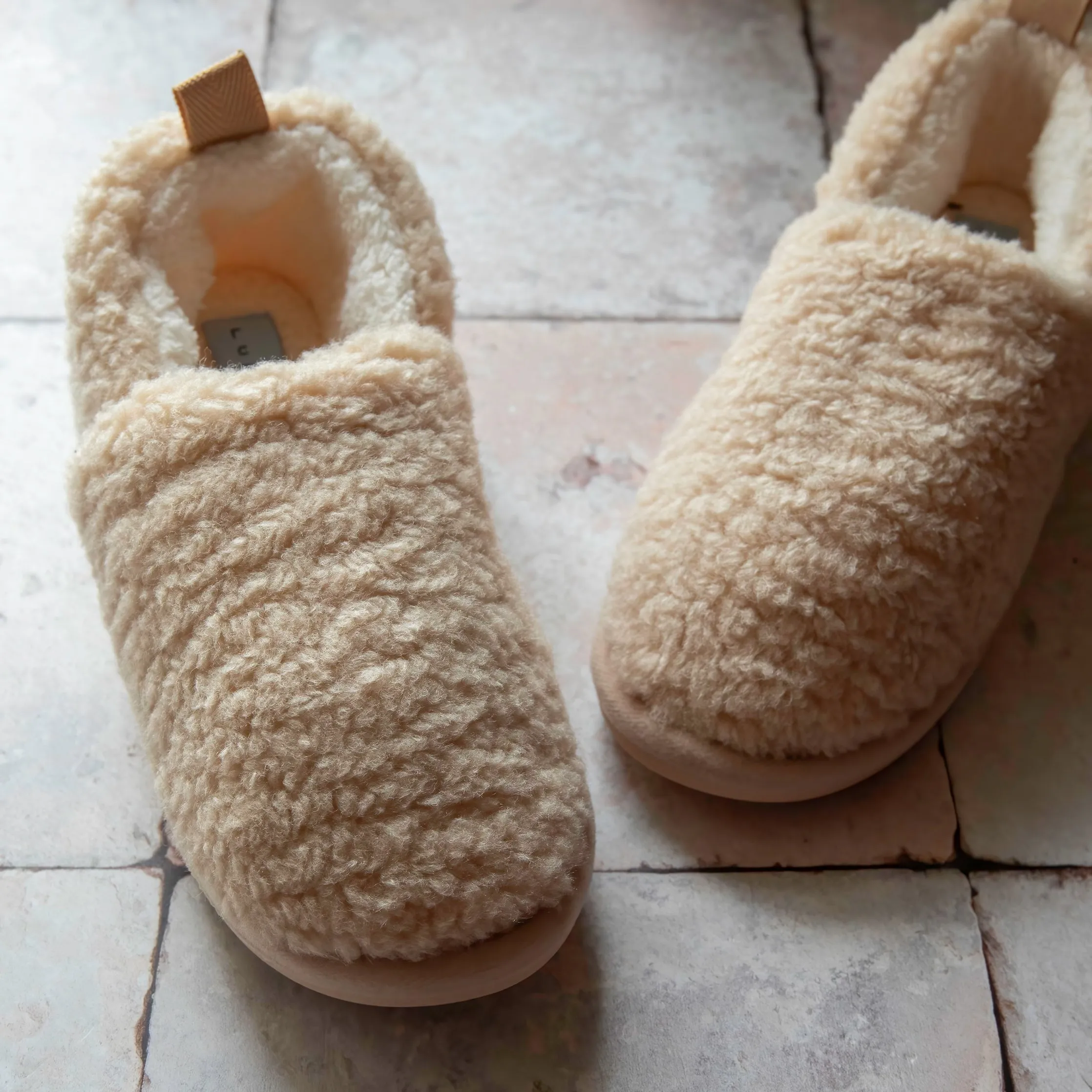 Charmaine Beige Slipper - S, M & L
