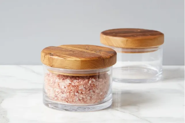 Classic Wood Top Cannister