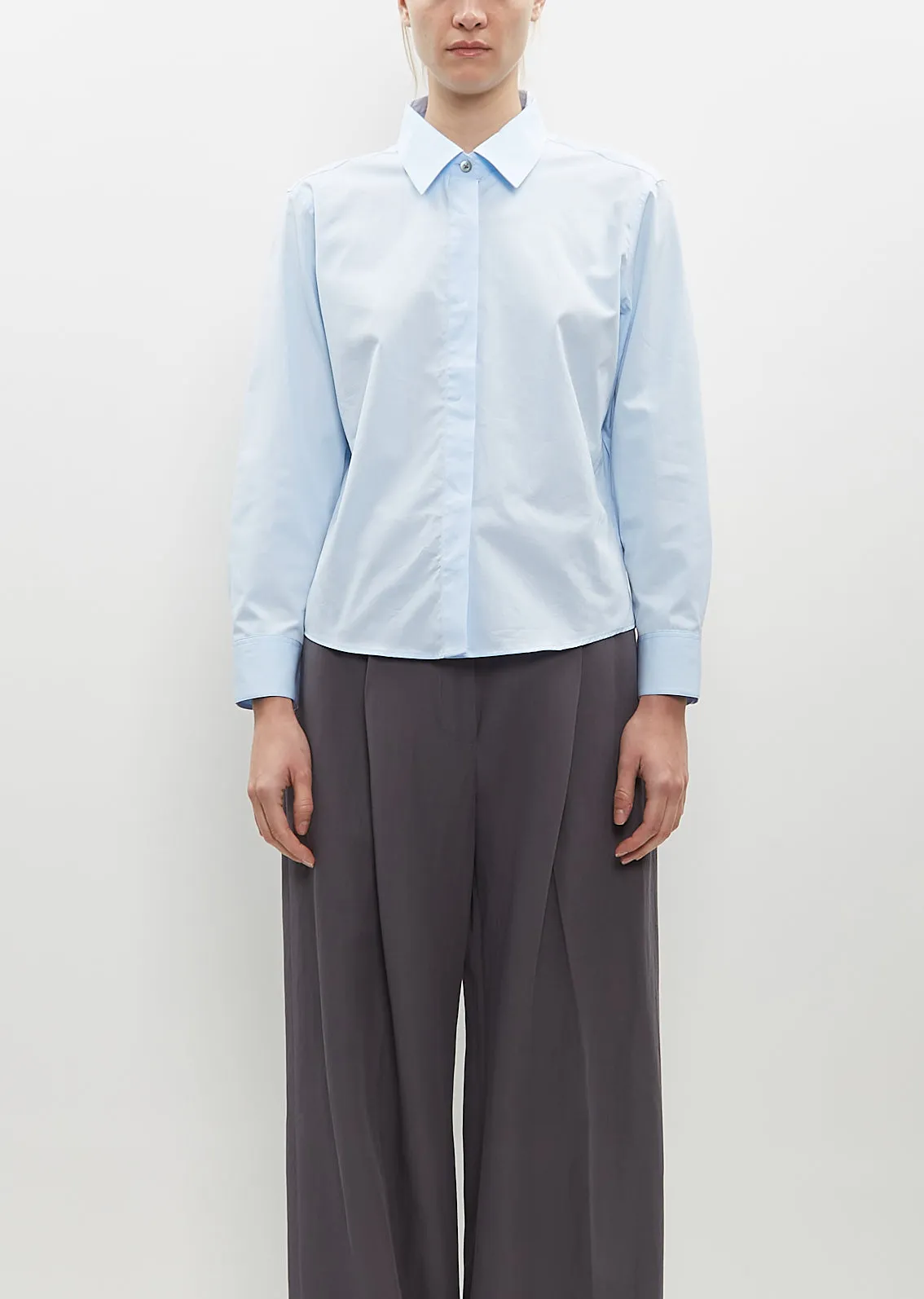 Clavini Shirt — Light Blue