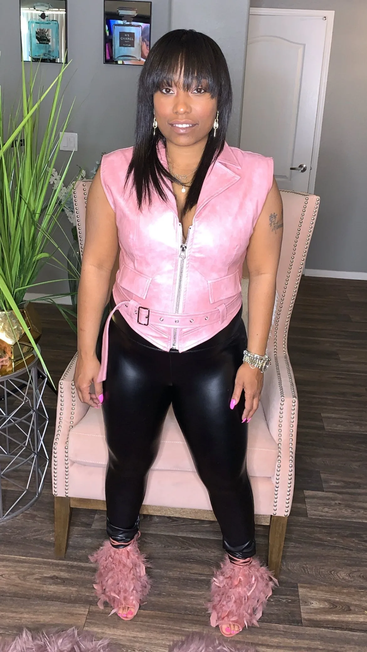 Couture Queen 2pc Jacket (Brown)