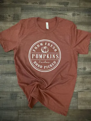 Farm Fresh Pumpkins Hand Picked