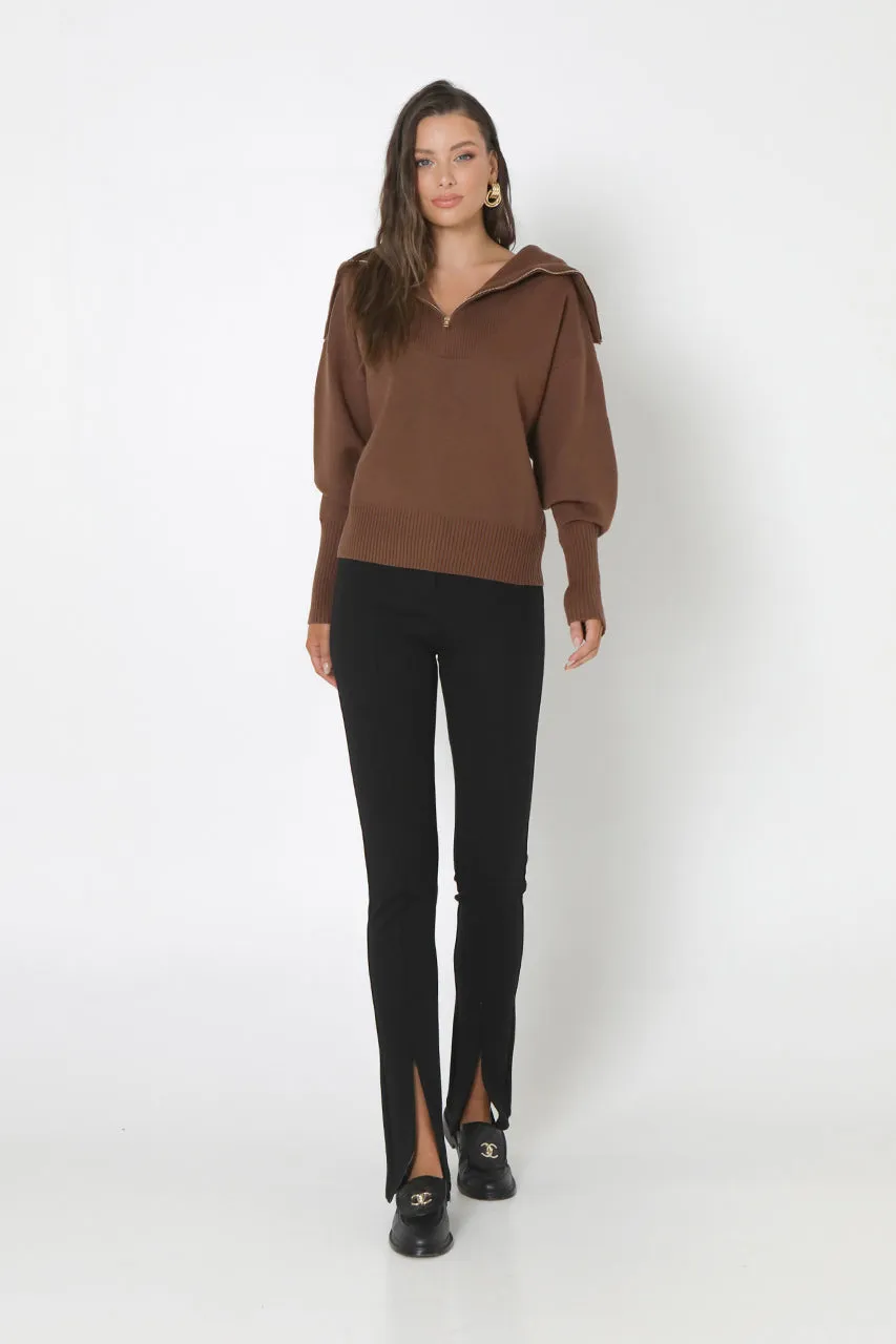 Fletcher Knit | Choc