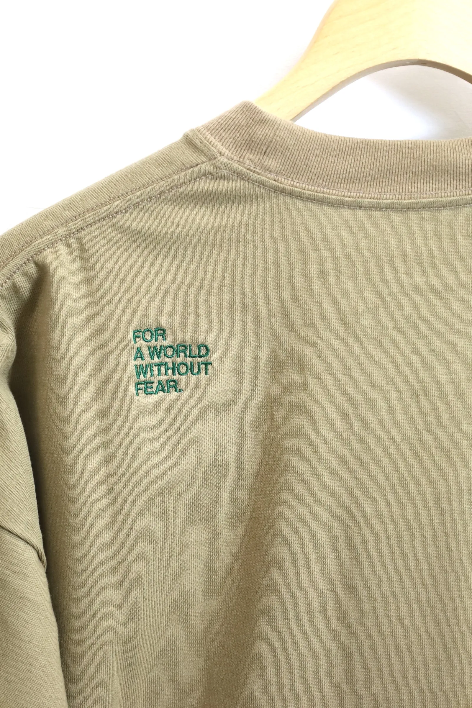 Fresh Service / VIBTEX for FreshService S/S CREW NECK TEE-Beige