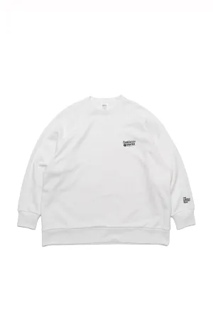 Fresh Service / VIBTEX for FreshService SWEAT CREW NECK PULLOVER - White
