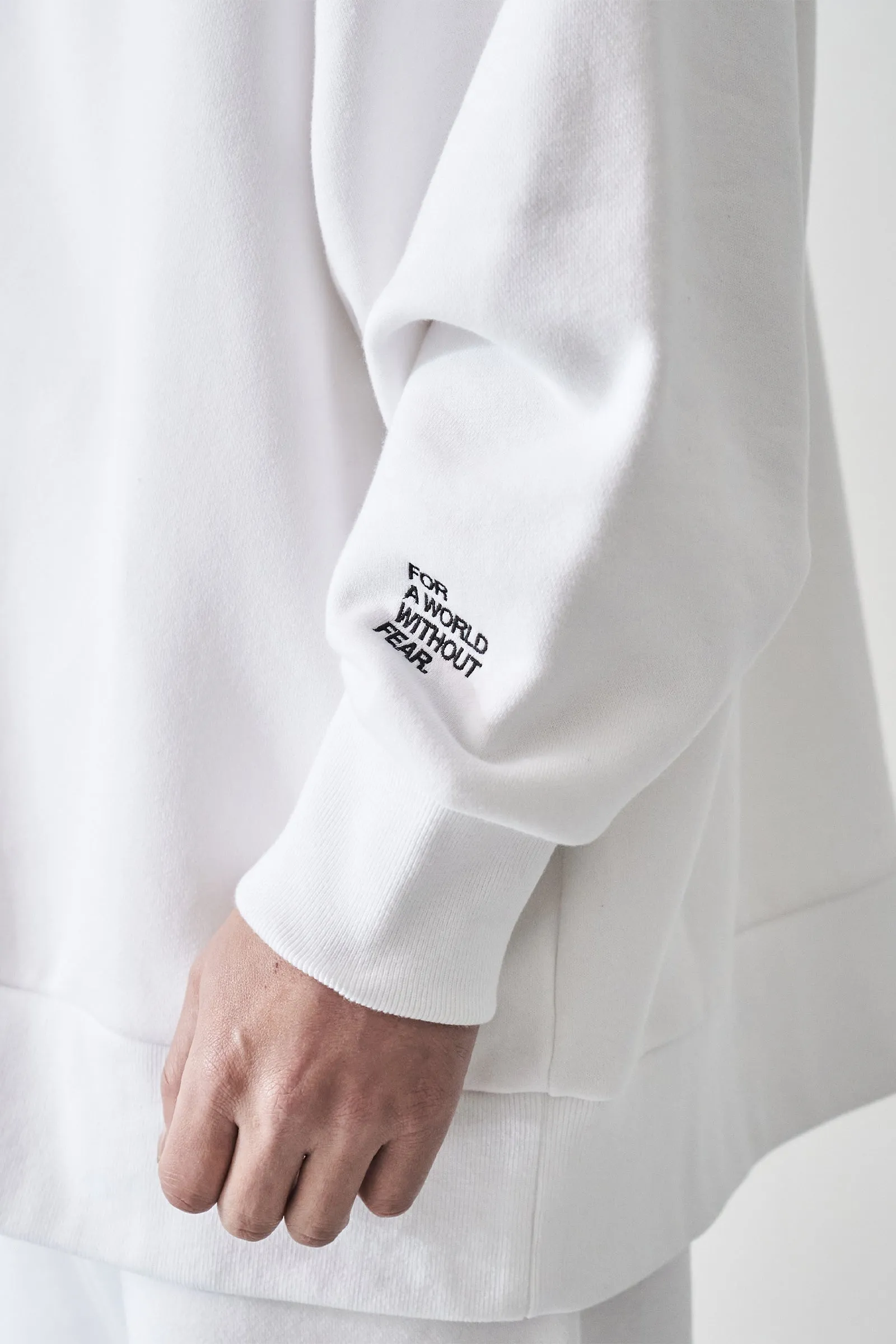 Fresh Service / VIBTEX for FreshService SWEAT PULL HOODIE - White