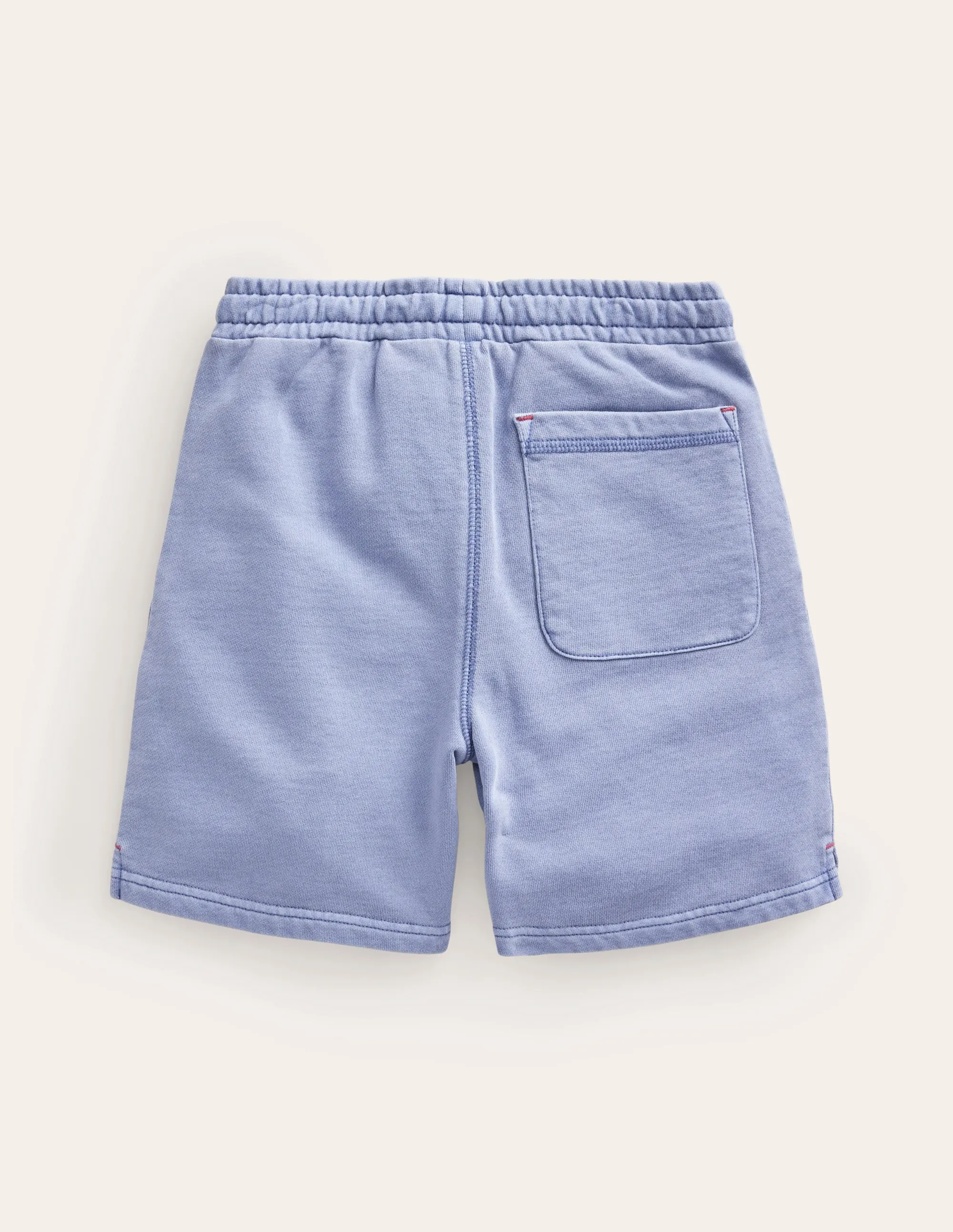 Garment Dye Shorts-Dusty Blue