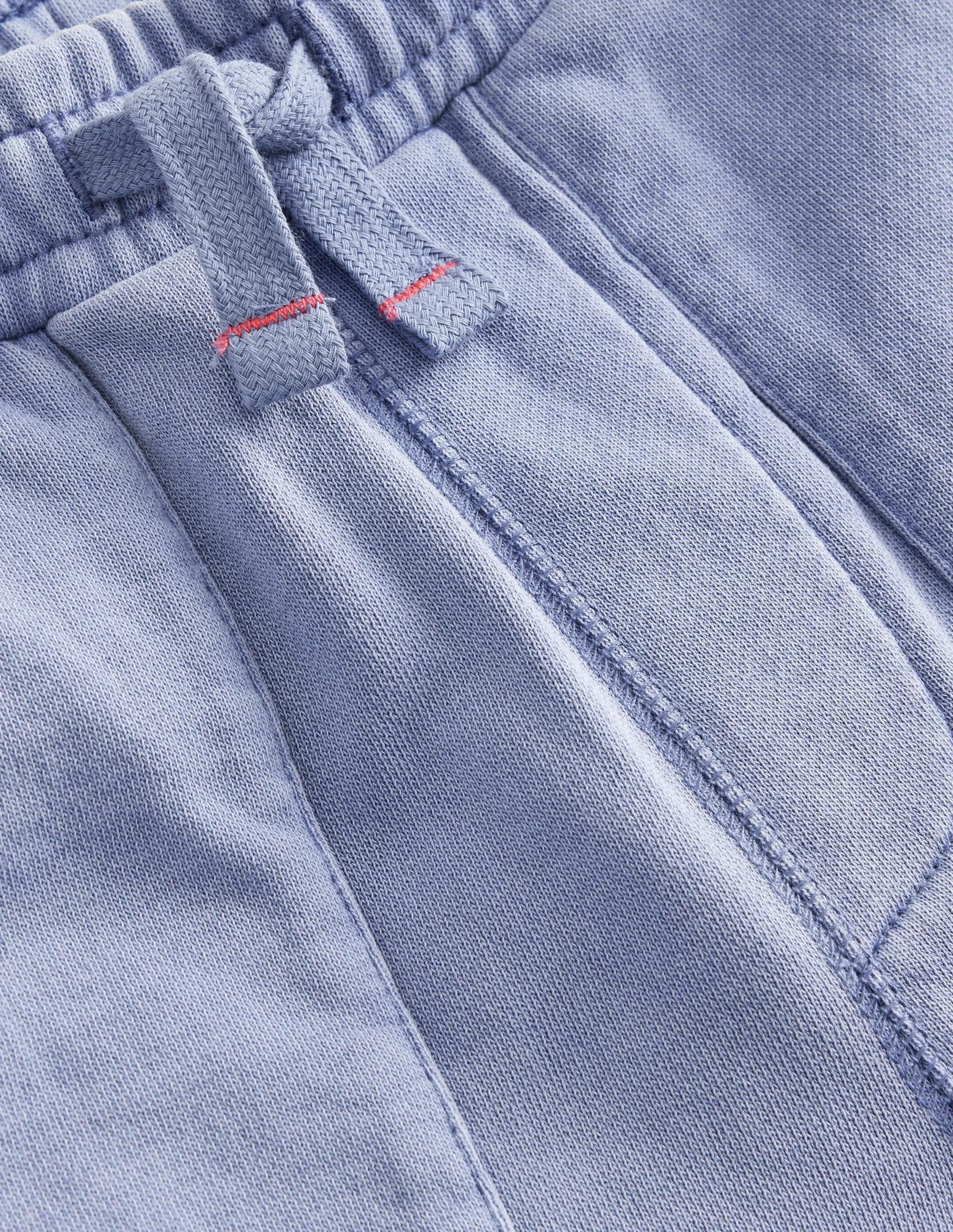 Garment Dye Shorts-Dusty Blue