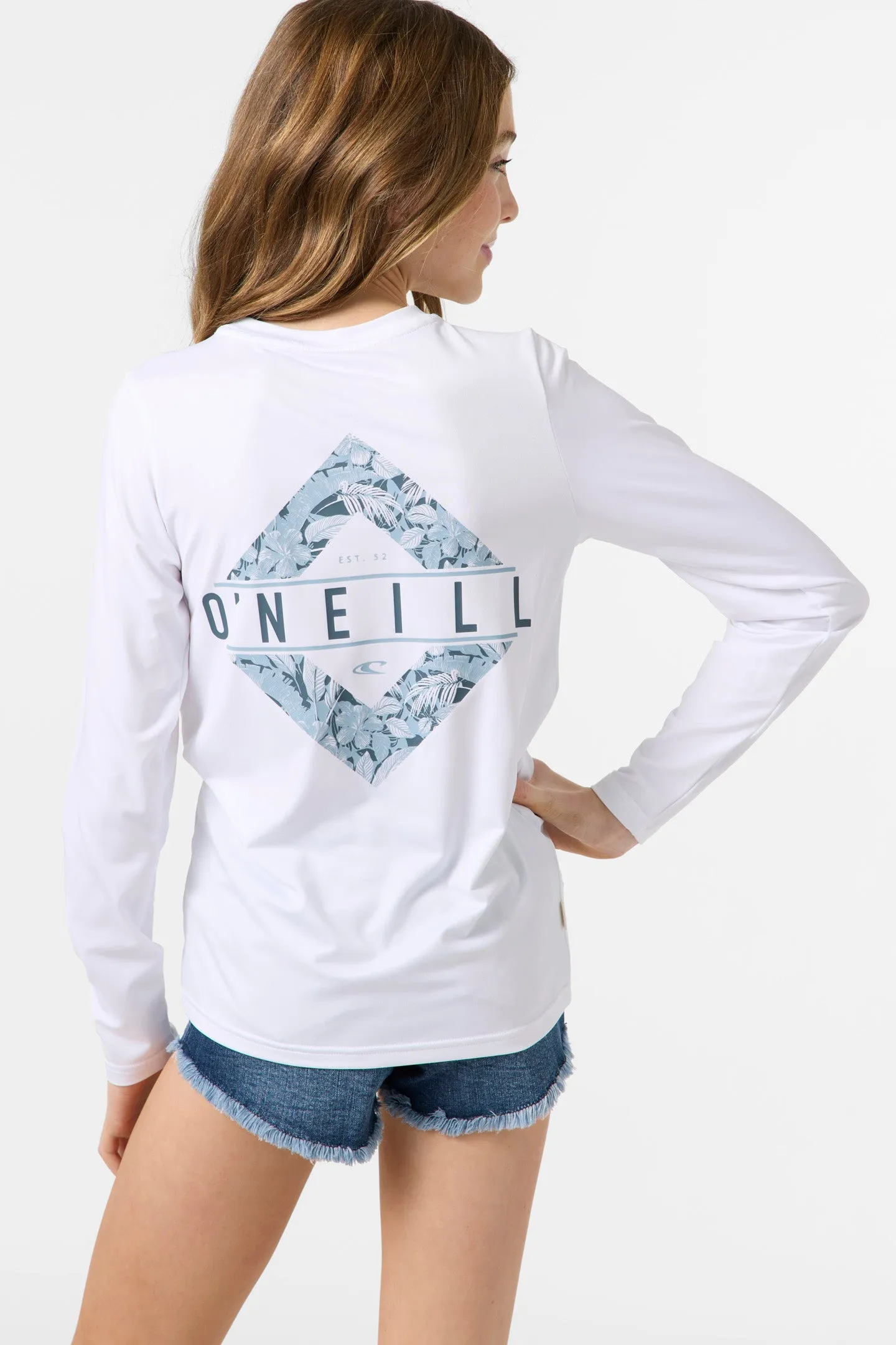GIRL'S BREEZY UPF LONG SLEEVE TOP