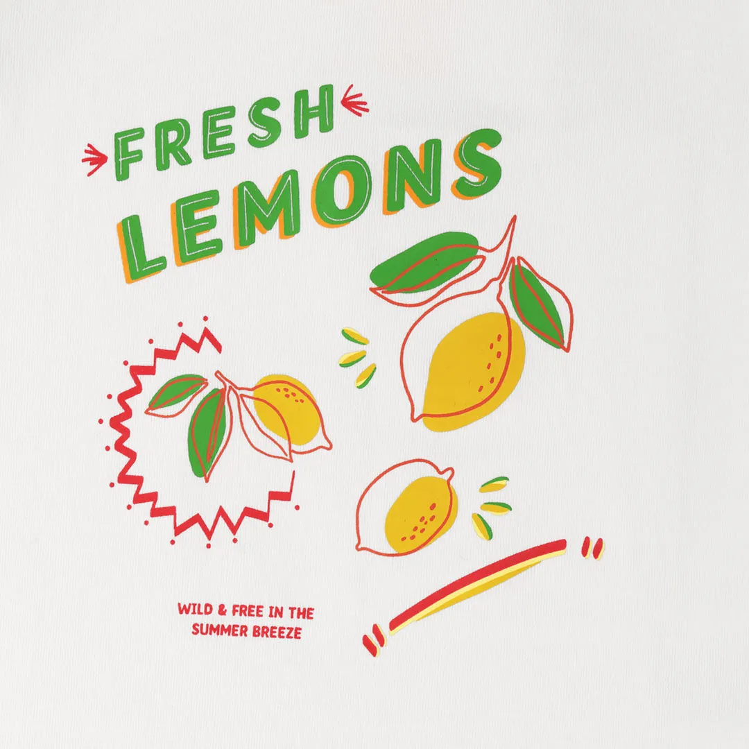 Girls Statement Tee _ 154814 _ Optic White