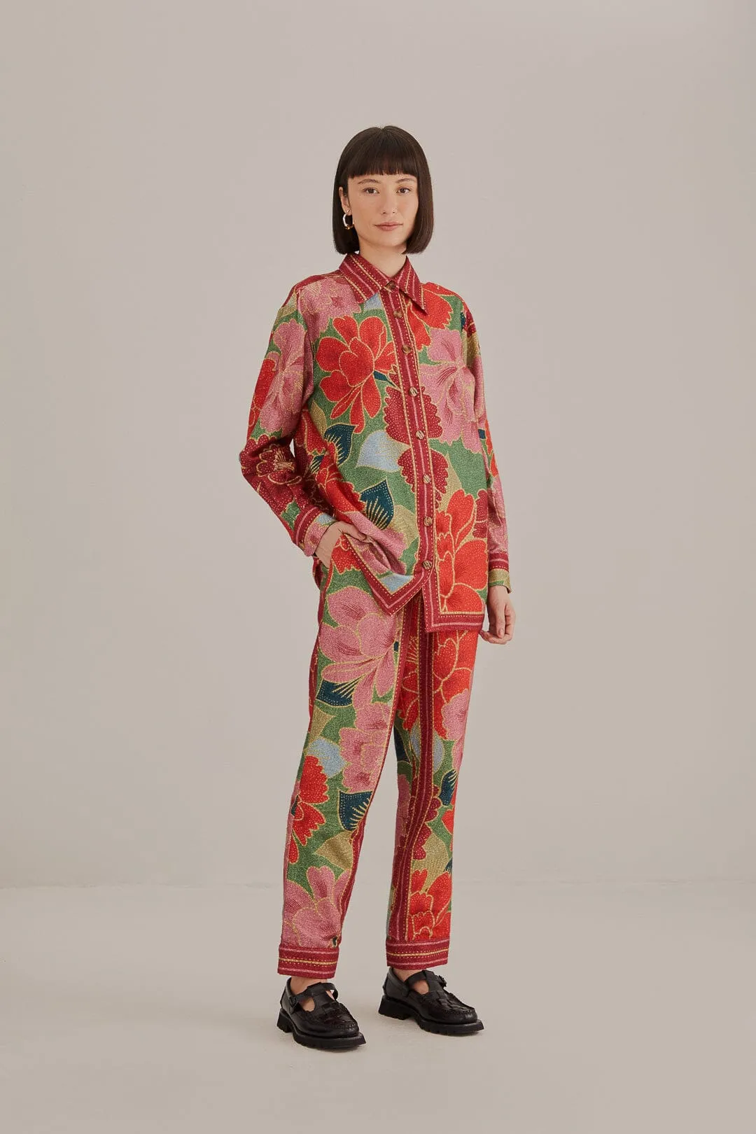 Green Solar Chita Long Sleeve Shirt