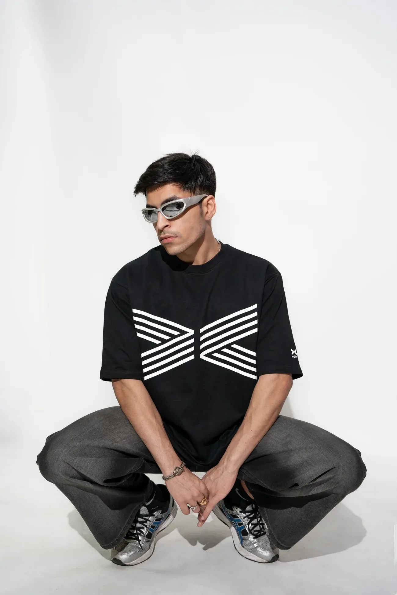 HGIH Tee Black Statement 2.0