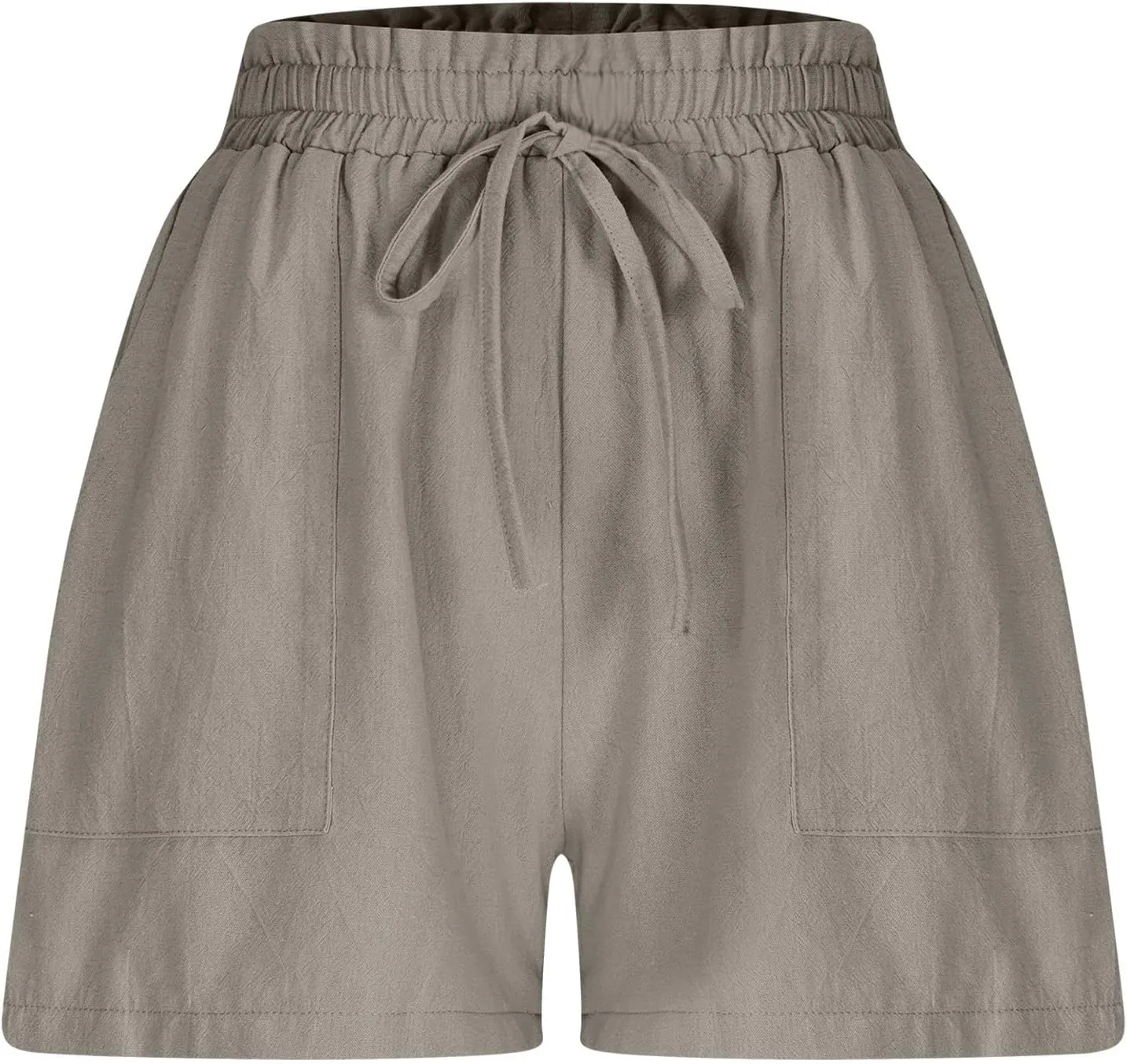 High Waisted Shorts for Women Dressy Casual Summer Shorts with Pockets