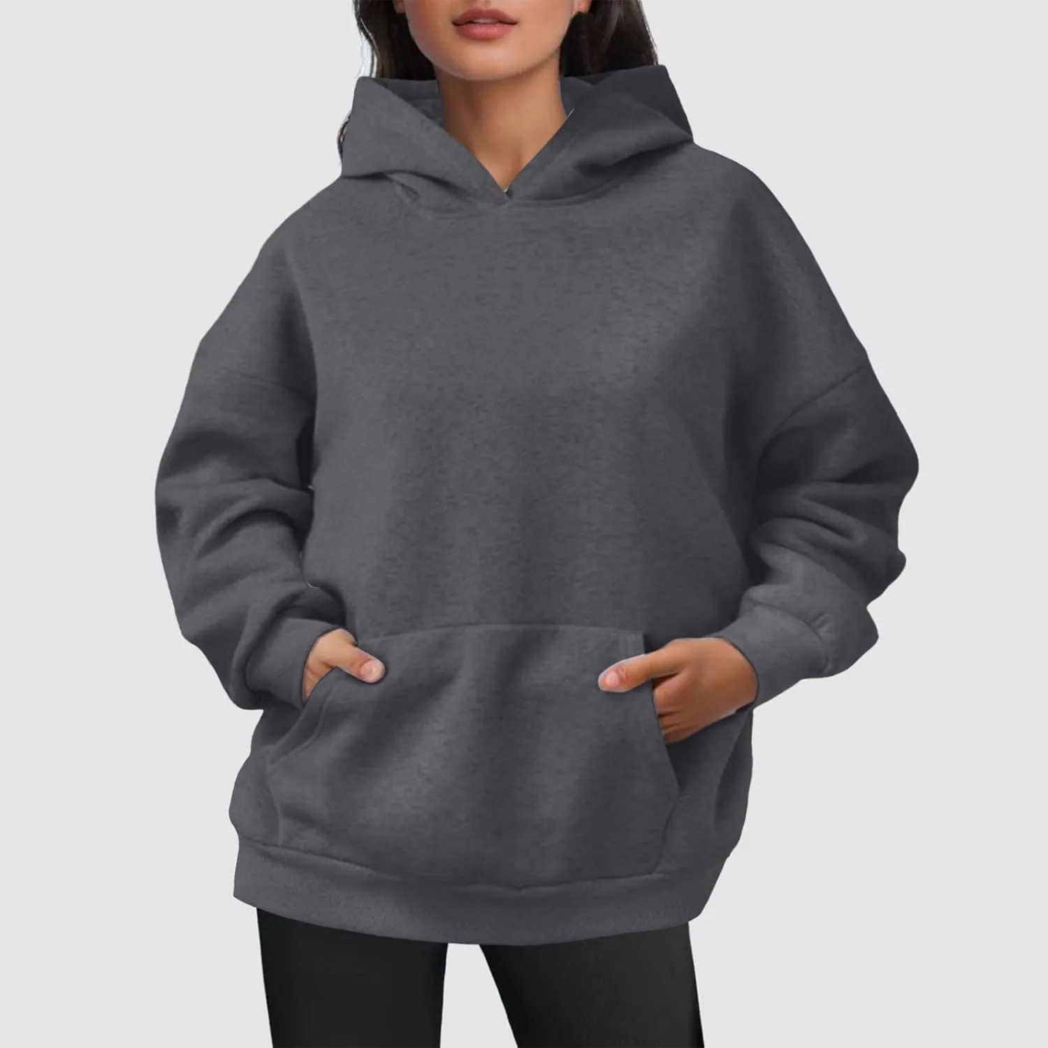 Hoodies for Teen Girls Oversized Hoodies Sweatshirts Long Sleeve Sweaters with Pocket 2024 Fall Pullover Clothes