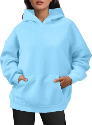 Hoodies for Teen Girls Oversized Hoodies Sweatshirts Long Sleeve Sweaters with Pocket 2024 Fall Pullover Clothes