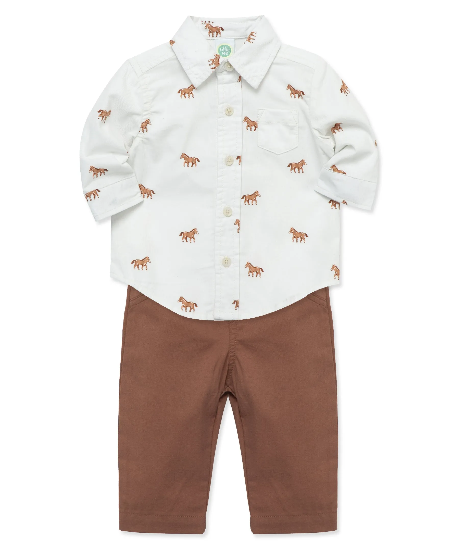 Horses Woven Pant Set