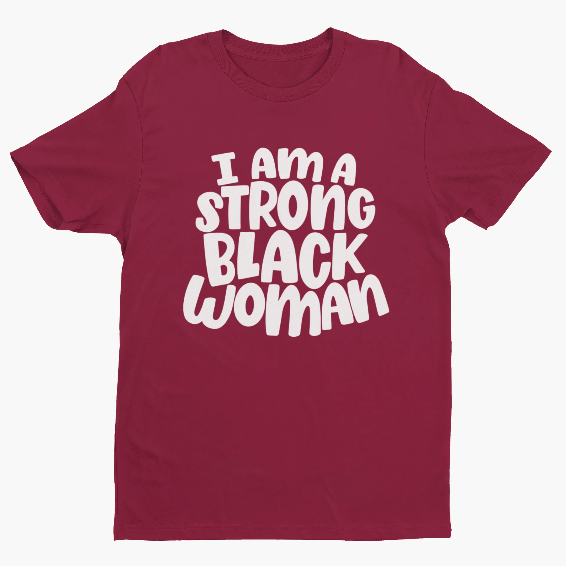 I Am A Strong Black Woman Short Sleeve T-Shirt
