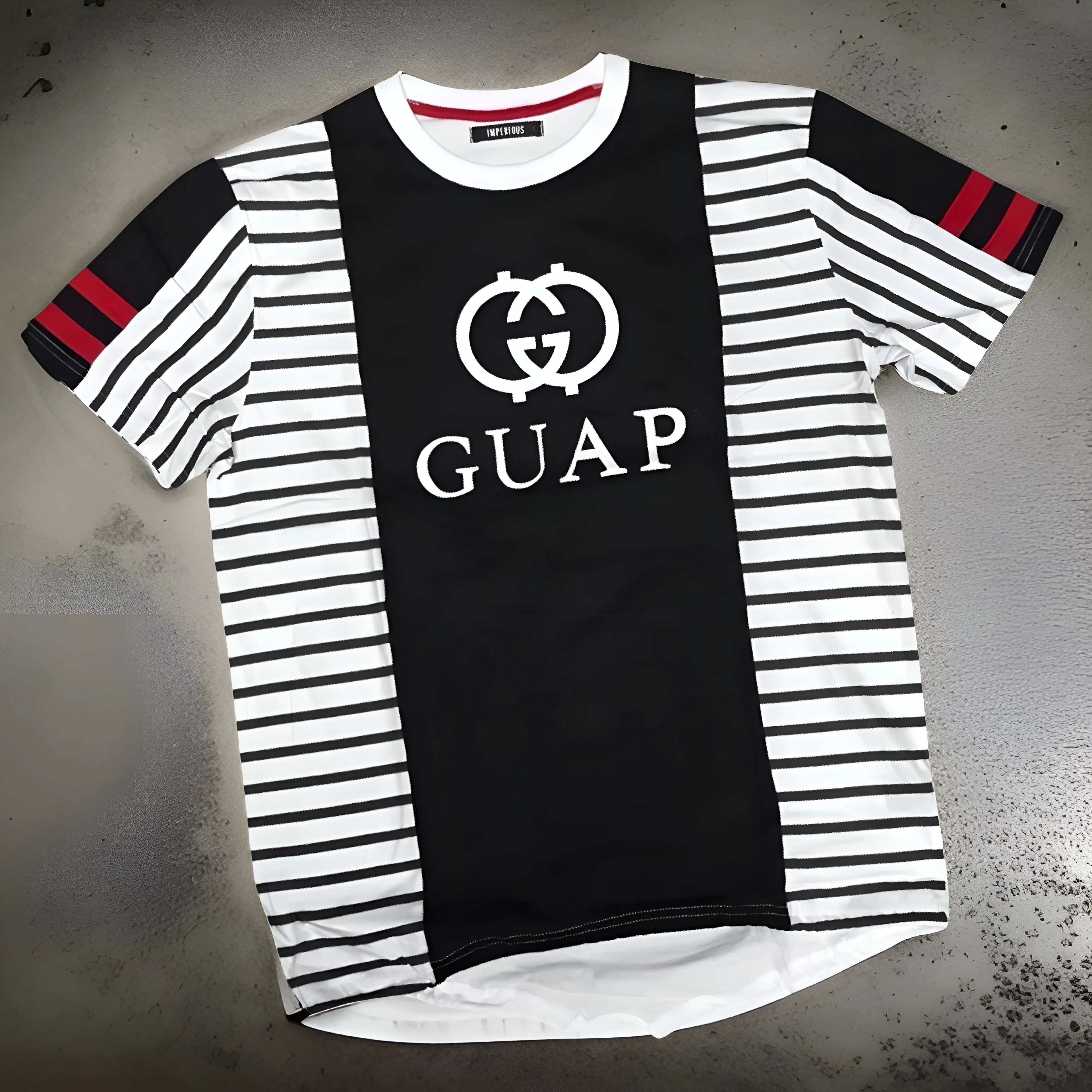 *IMPERIOUS* ~GUAP~ FANCY T-SHIRTS SCOOP TAIL WITH STRINGS)