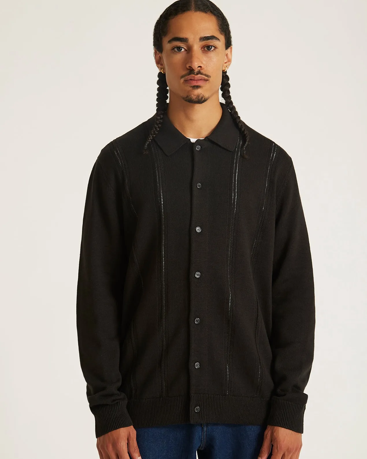 Jahmad Long Sleeve Polo