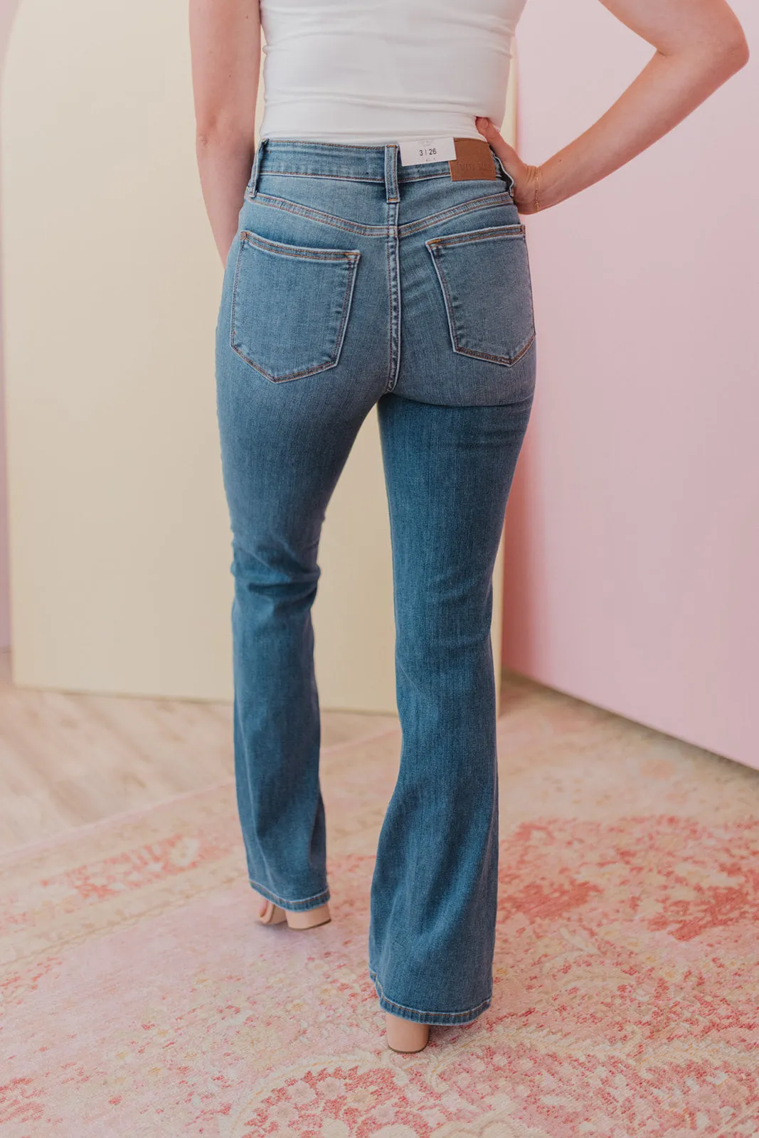 Judy Blue High Rise Classic Flare Jeans