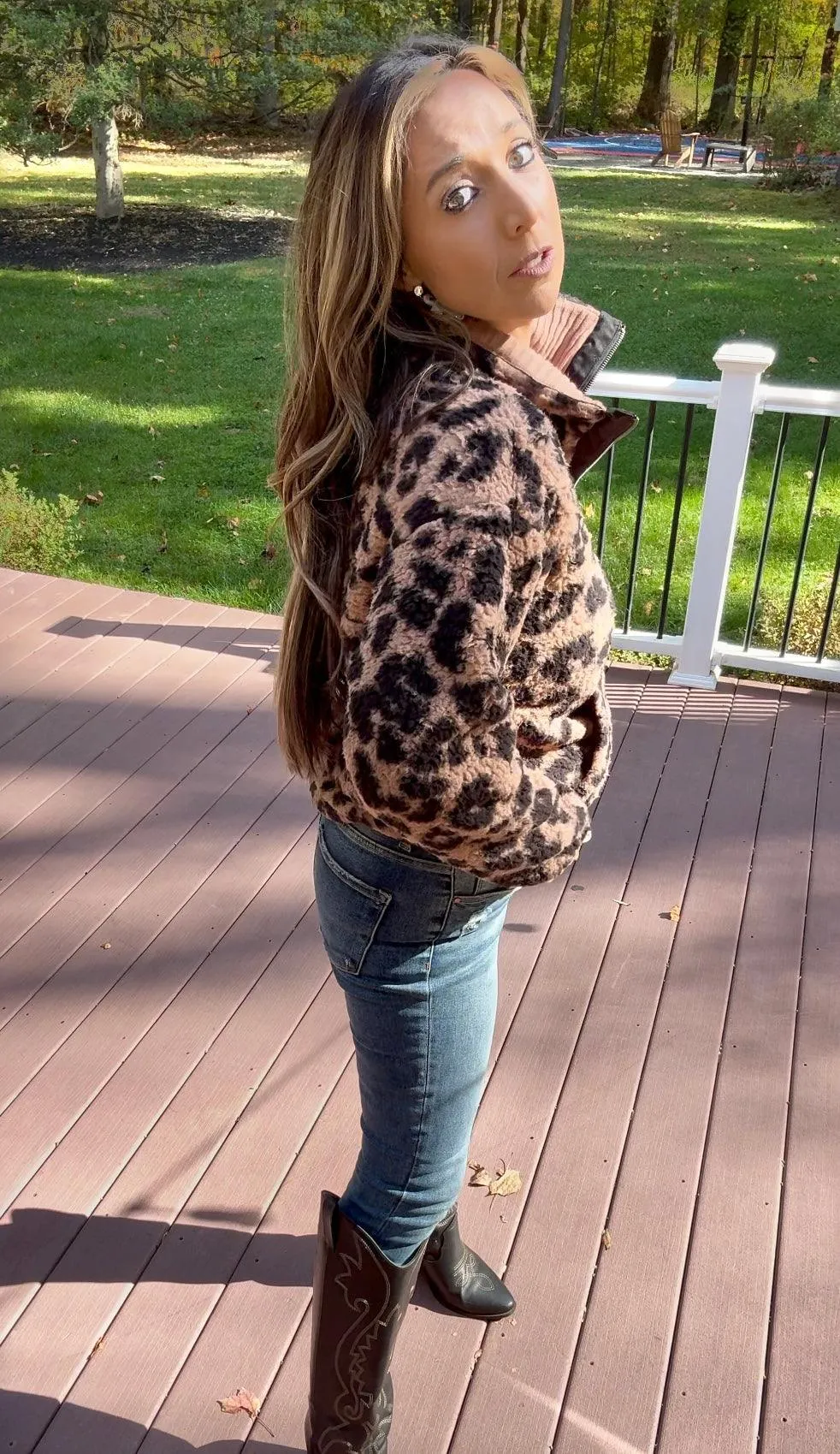 Leopard Sherpa
