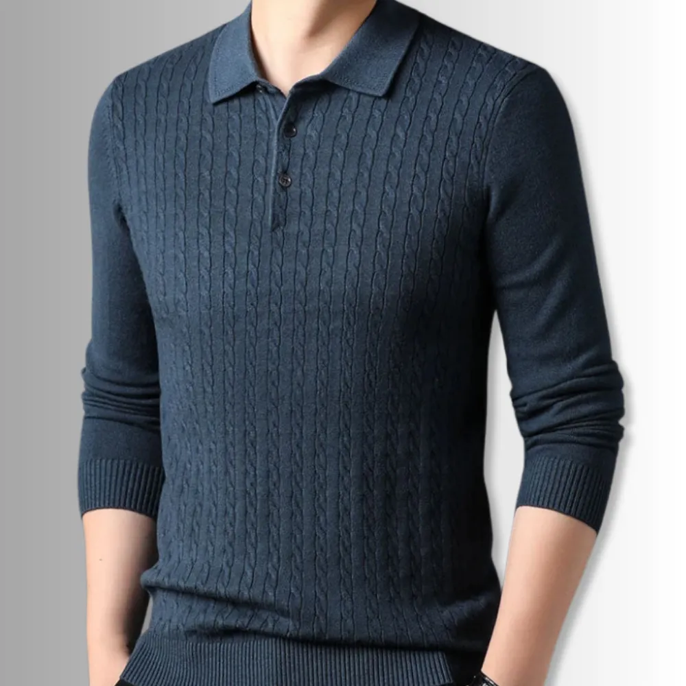 Lorenzo - Premium Polo Sweater