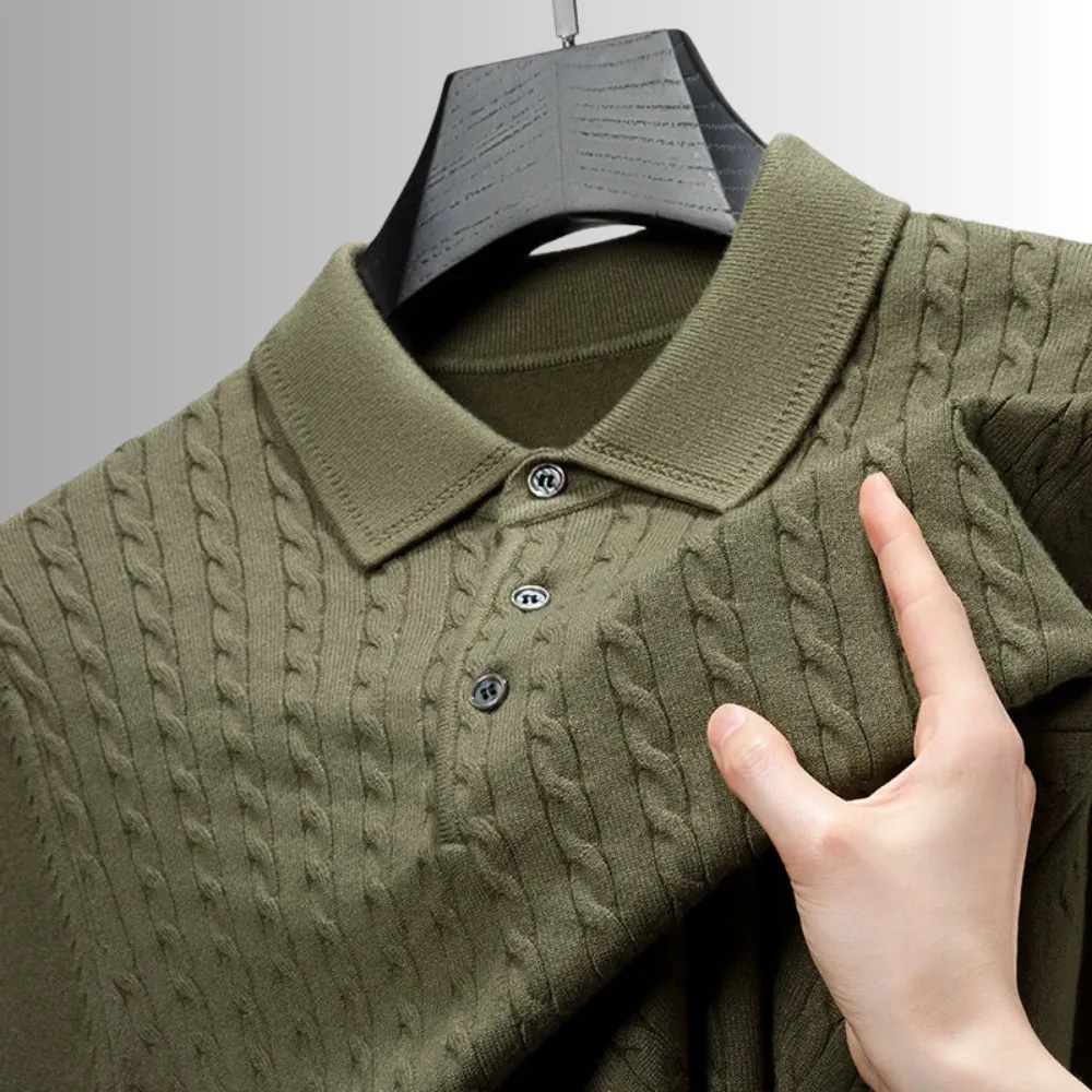 Lorenzo - Premium Polo Sweater