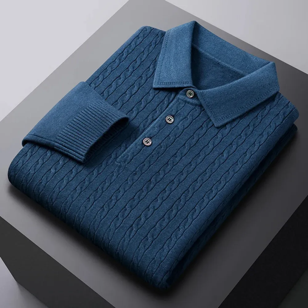 Lorenzo - Premium Polo Sweater